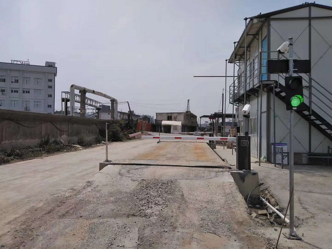 绵阳砂石厂无人值守安装现场